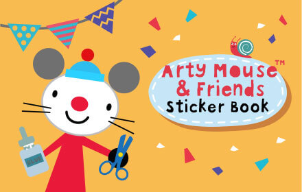 Arty Mouse: Sticker Book