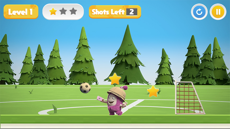 Oddbods Soccer Challenge