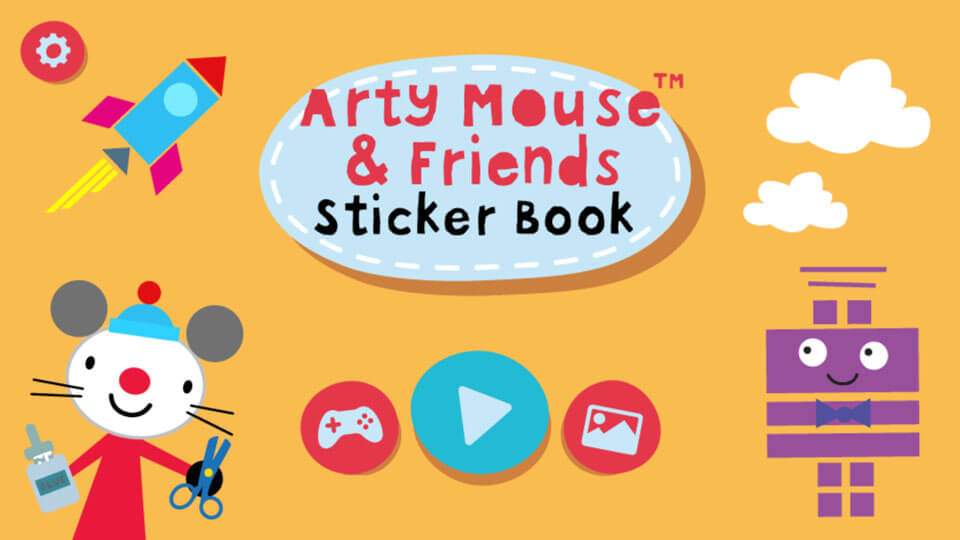 Arty Mouse: Sticker Book